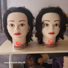 마타하리 레이어드컷  파마연습용